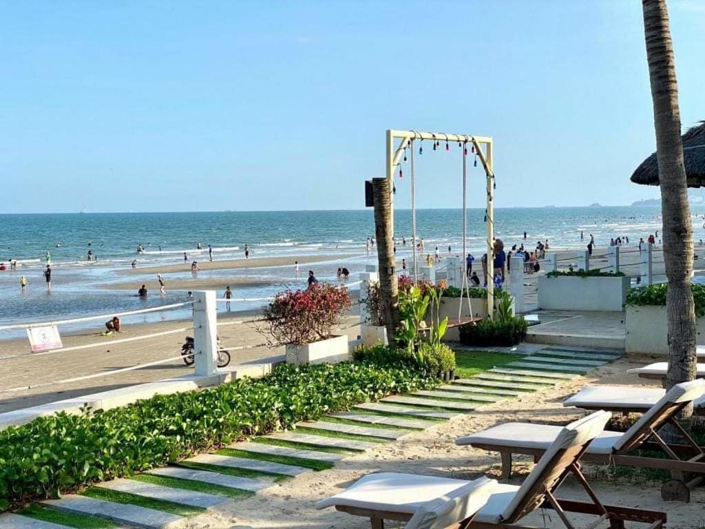 Can Ho Ven Bien 2 Pn 90M2 Tai Aria Vung Tau Co Ho Boi Exteriör bild